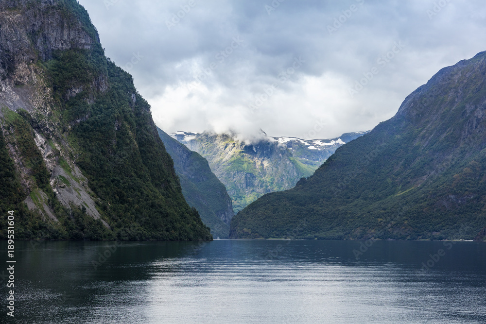 view of Sognefjord, Norway