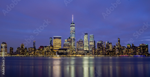 Manhattan Skyline as seen from Exchange Place