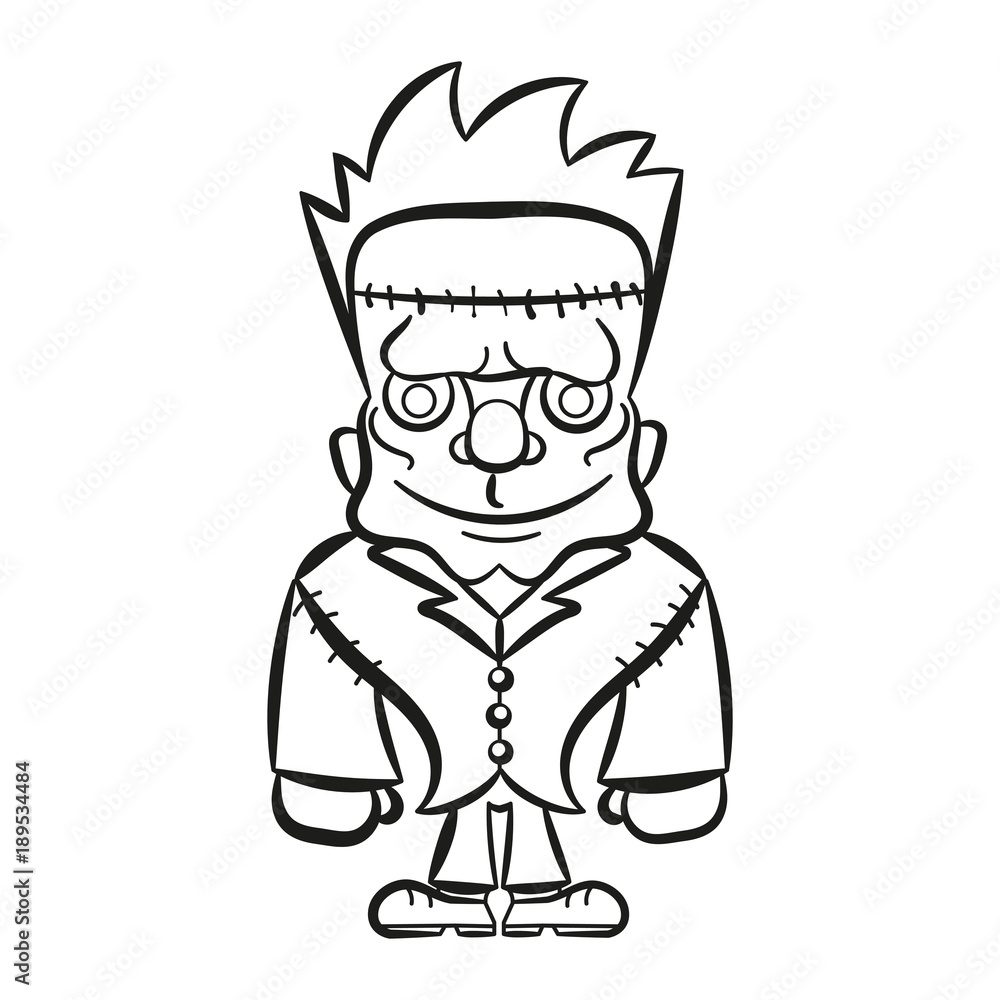 Cartoon zombie Character Cartoon zombie Character