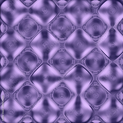 Vector element for graphic design. An abstract pattern with a regularly repeating geometric grid, ultra violet and blue.