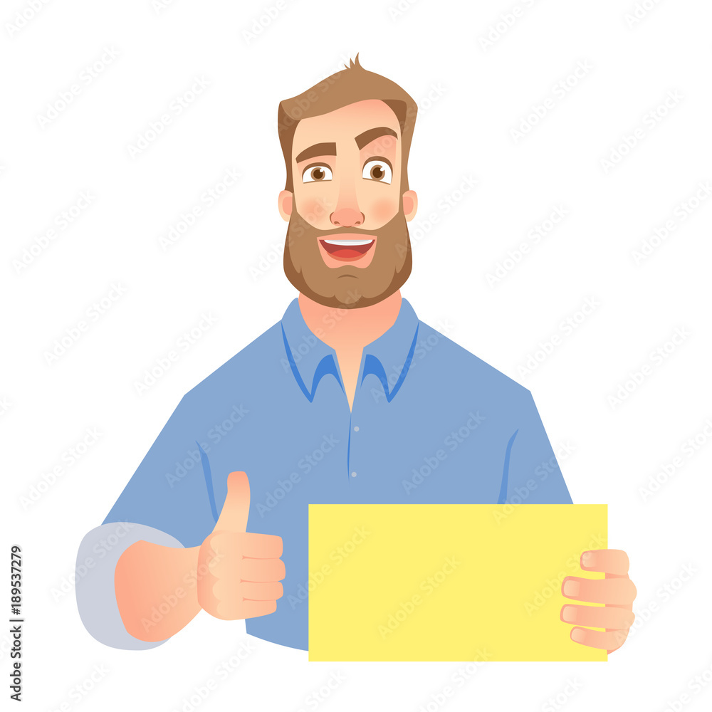 man holding blank sign man holding blank sign