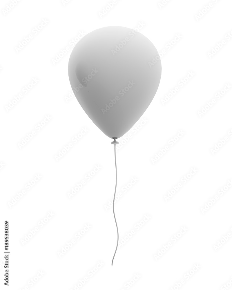 Luftballon grau Luftballon grau