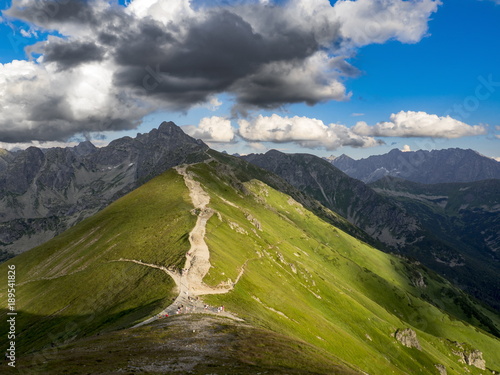 Tatra mountains peak
