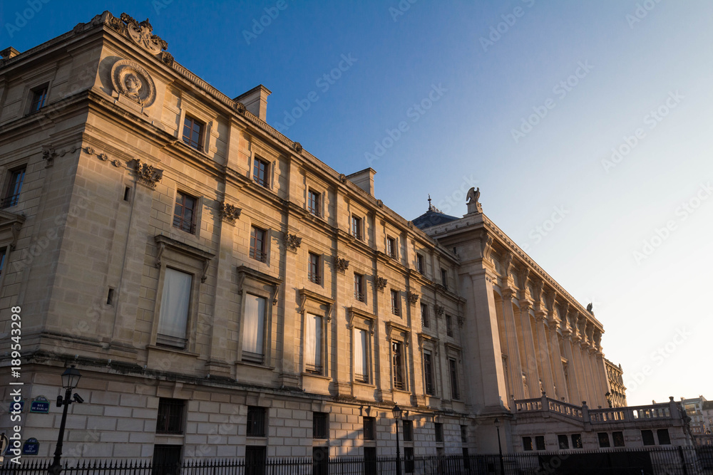 The Justice palace, Paris, France.