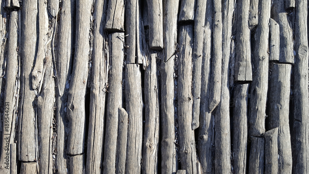Old wooden logs as background texture Old wooden logs as background texture