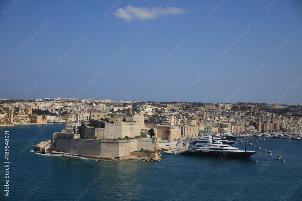 beautiful view on sea and landscape