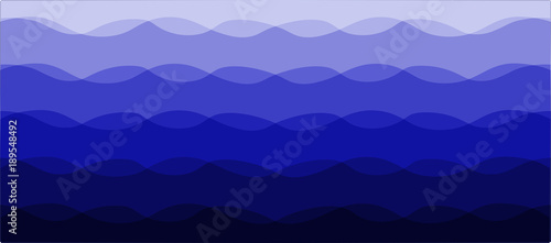 Blue Wave Background