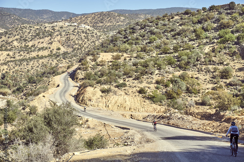 Morocco bicycle ride roads