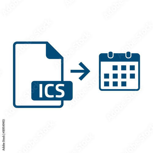 ICS Datei Kalenderimport - Termin speichern - Icon