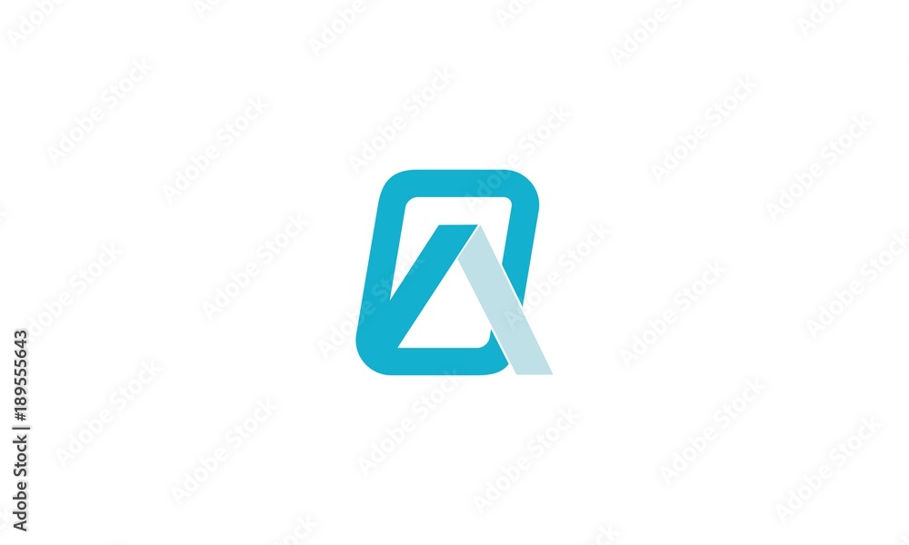 Letter QA Monogram Creative Abstract Business Logo, AQ or QA Abstract initial monogram letter alphabet logo Letter QA Monogram Creative Abstract Business Logo, AQ or QA Abstract initial monogram letter alphabet logo