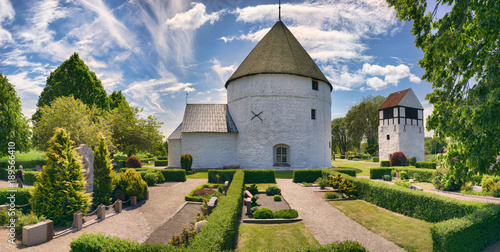 Round Church on Island of Bornholm photo
