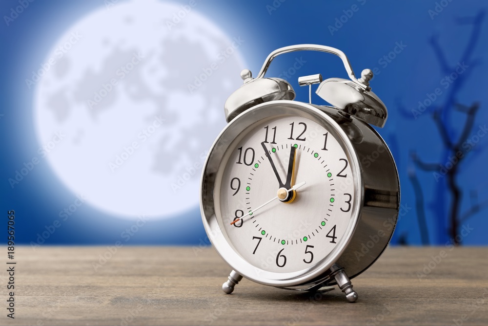 Alarm clock. Alarm clock.