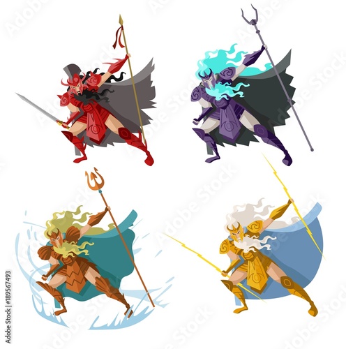 greek roman gods