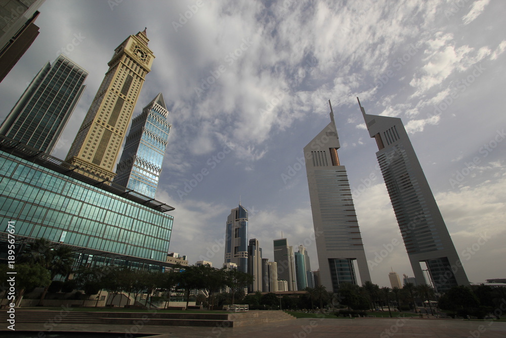 Obraz premium Skyline of Dubai, UAE