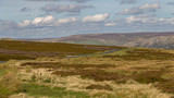 Yorkshire Dales landscape, seen from Hargill Lane between Castle Bolton and Grinton, North Yorkshire, UK