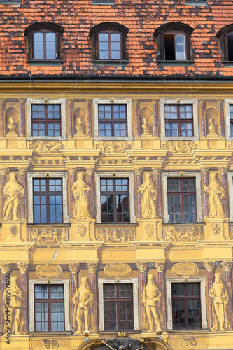 Renaissance Tenement House Under Seven Electors, 13th century building, market square, Wroclaw, Poland
