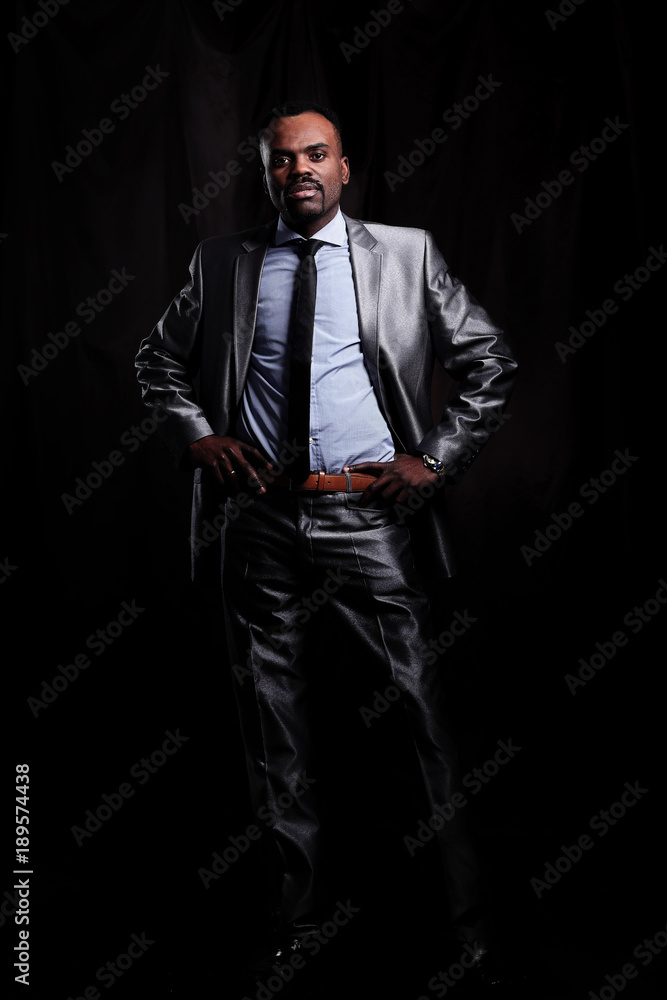 Handsome African-American businessman Handsome African-American businessman