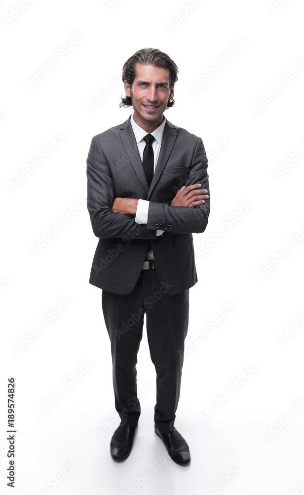 Portrait of successful businessman. Portrait of successful businessman.