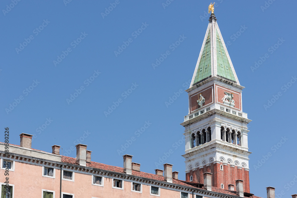 Saint Mark Bell Tower in Venice, Italy