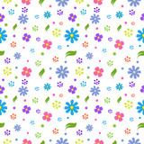 beautiful flower seamless pattern 