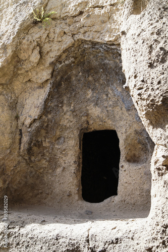 Entrance to the caves.