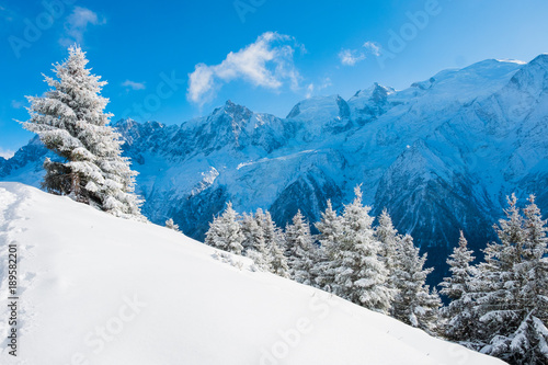 Mont Blanc winter © Elisa Locci