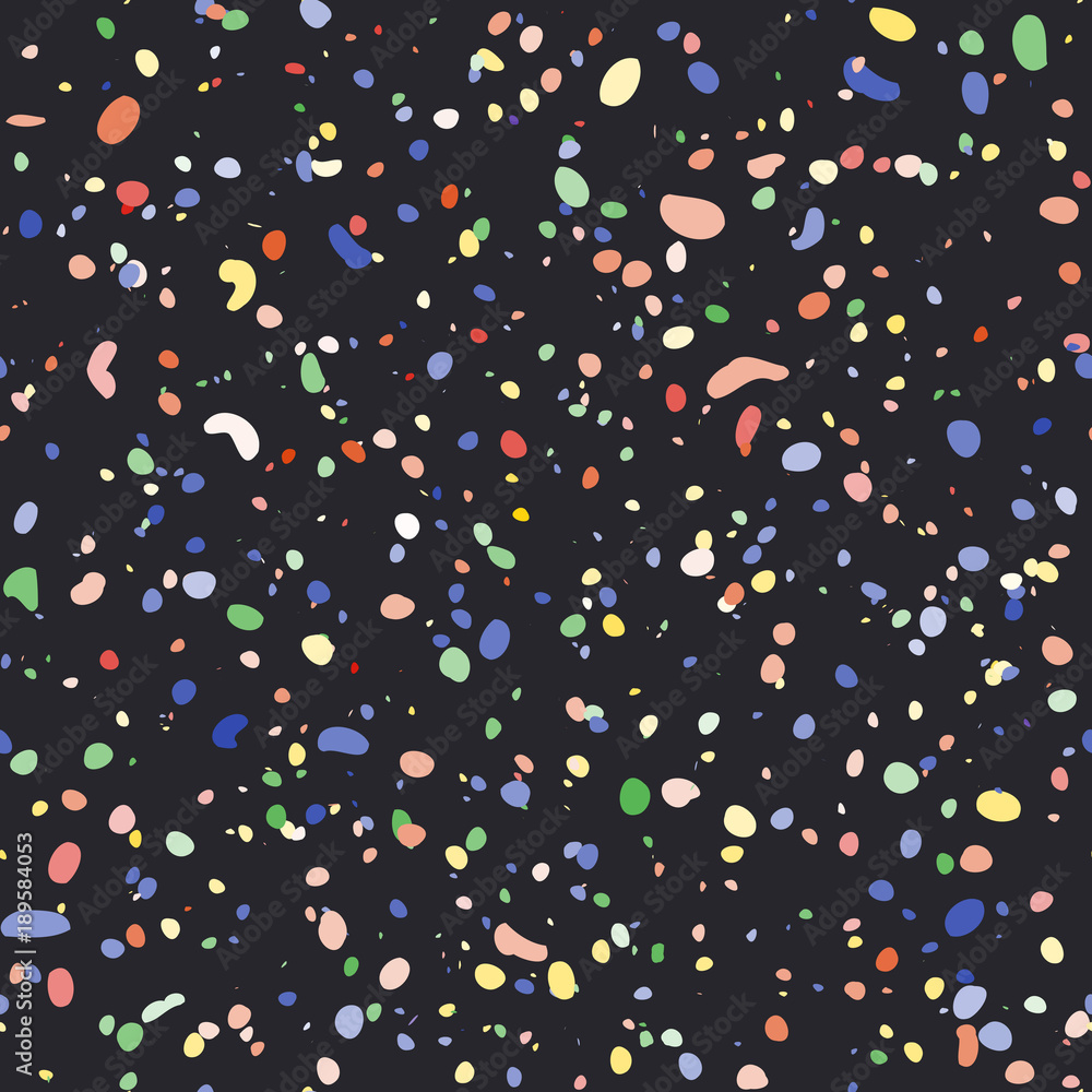 Fototapeta premium Terrazzo marble seamless pattern.