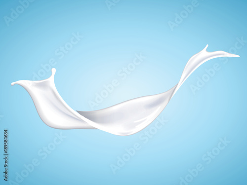 Cream or milk texture