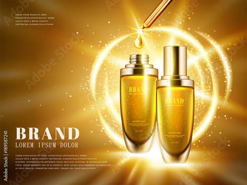 Cosmetic product ads