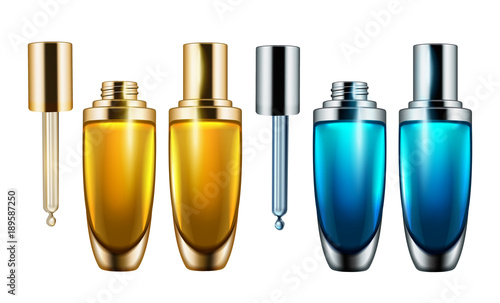 Droplet bottle mockup
