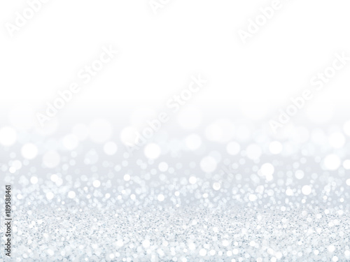 Attractive white sequins background photo