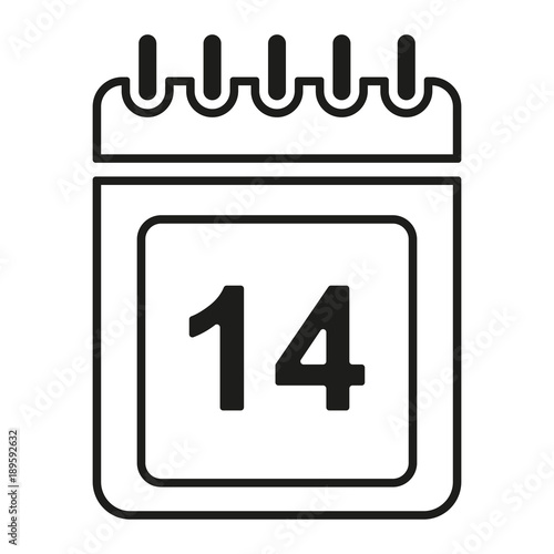 Valentinstag Icon - Kalender 