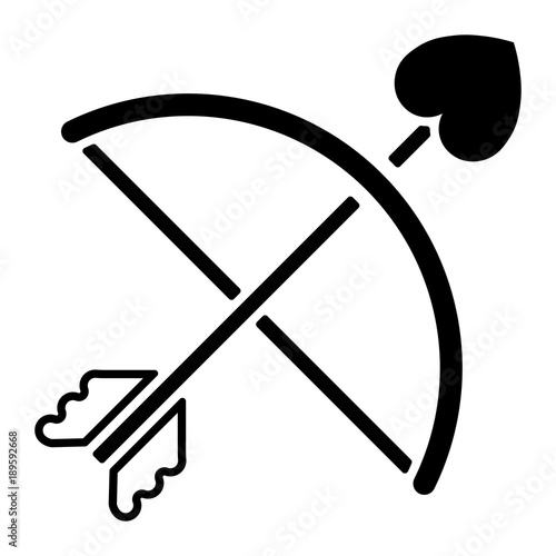 Valentinstag Icon - Bogen