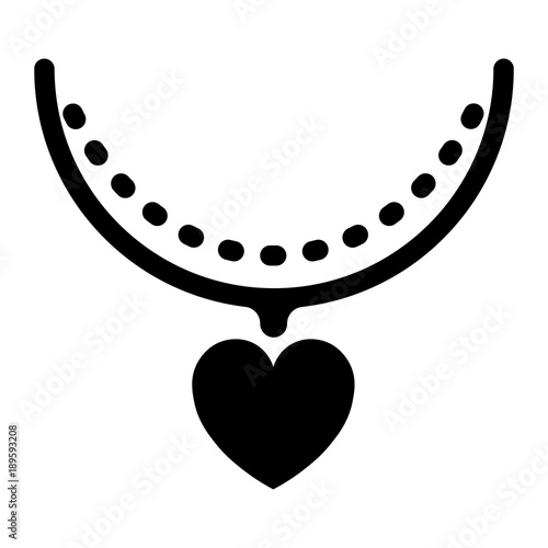 Valentinstag Icon - Herzkette