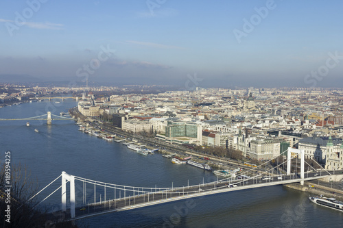 Elizabeth bridge in Budapest