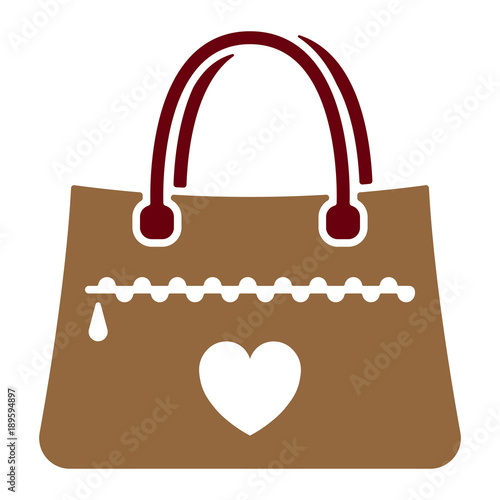 Valentinstag Icon - Tasche