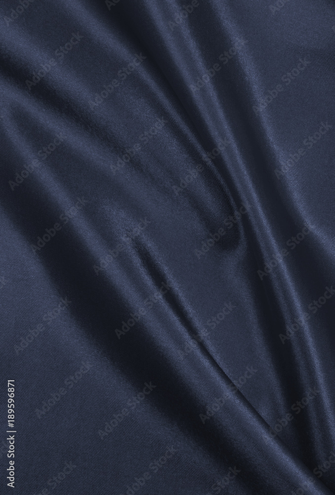 Fototapeta premium Smooth elegant dark grey silk or satin texture as abstract background. Luxurious background design