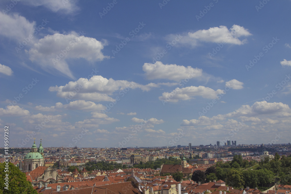 Panoramablick auf Prag
