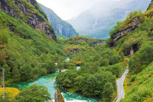 Norwegian mountain scenery