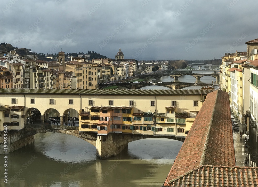 Fototapeta premium PONTE VECCHIO, FLORENCE
