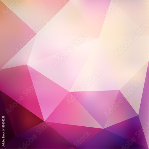 Abstract colorful geometric background with vibrant triangular pattern - eps10 vector