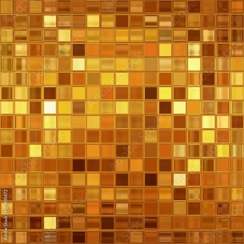 Luxurious golden mosaic, abstract gold background
