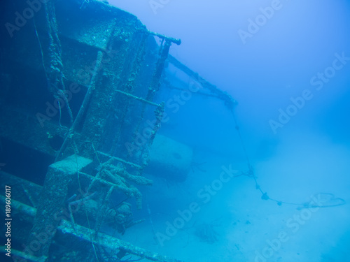 ship wreck Hilma Hooker Bonaire island caribbean sea underwater photo