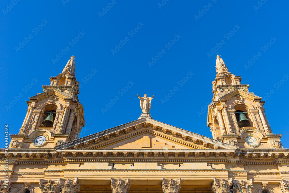 Malta, Valletta, Floriana Saint Publius Parish Church