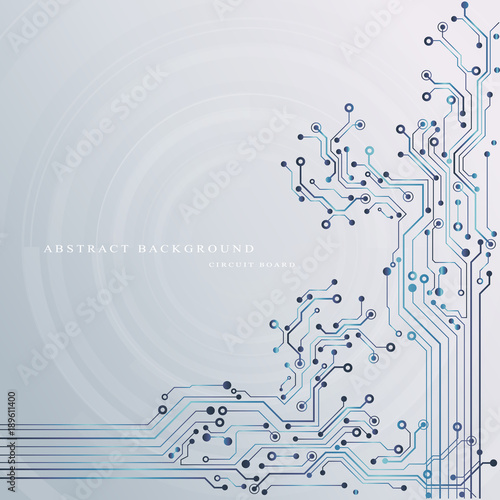 Circuit board, technology background. Vector illustration. EPS 10.