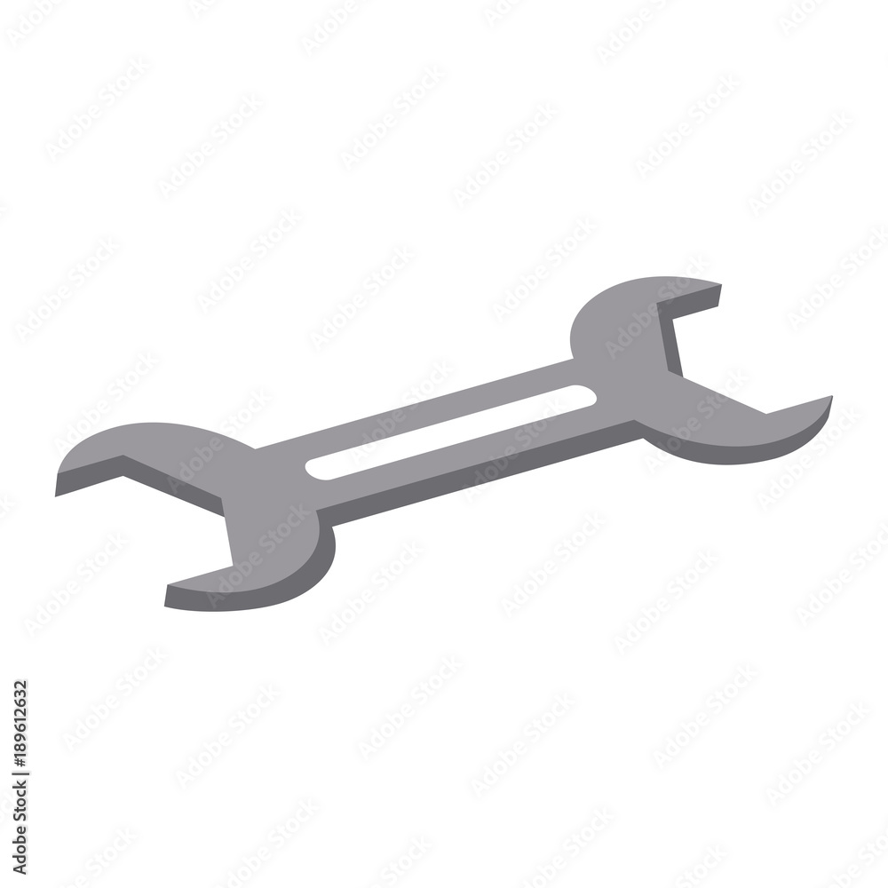 Wrench construction tool icon vector illustration graphic design Wrench construction tool icon vector illustration graphic design