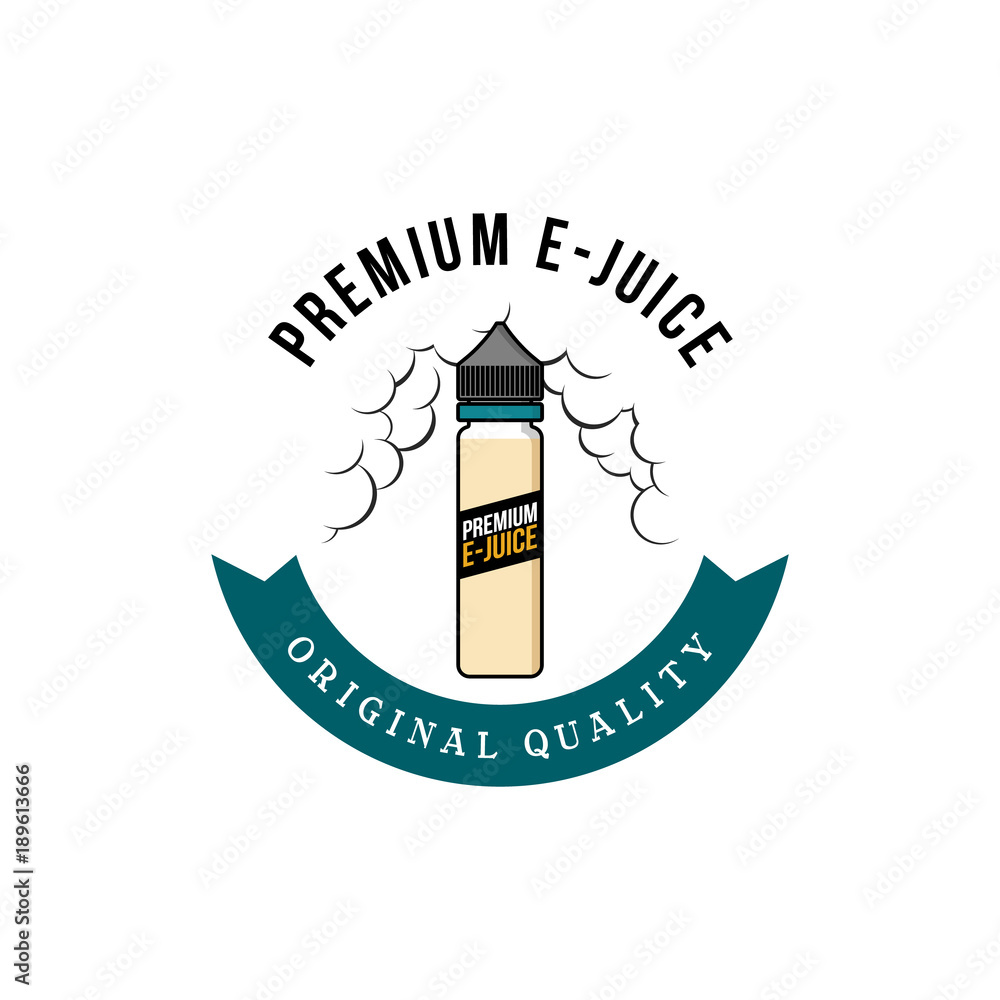 personal vaporizer e-cigarette e-juice liquid label badge personal vaporizer e-cigarette e-juice liquid label badge