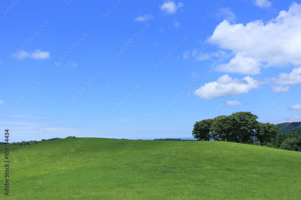 月山高原牧場　Gassan high plains ranch / Tsuruoka, Yamagata, Japan