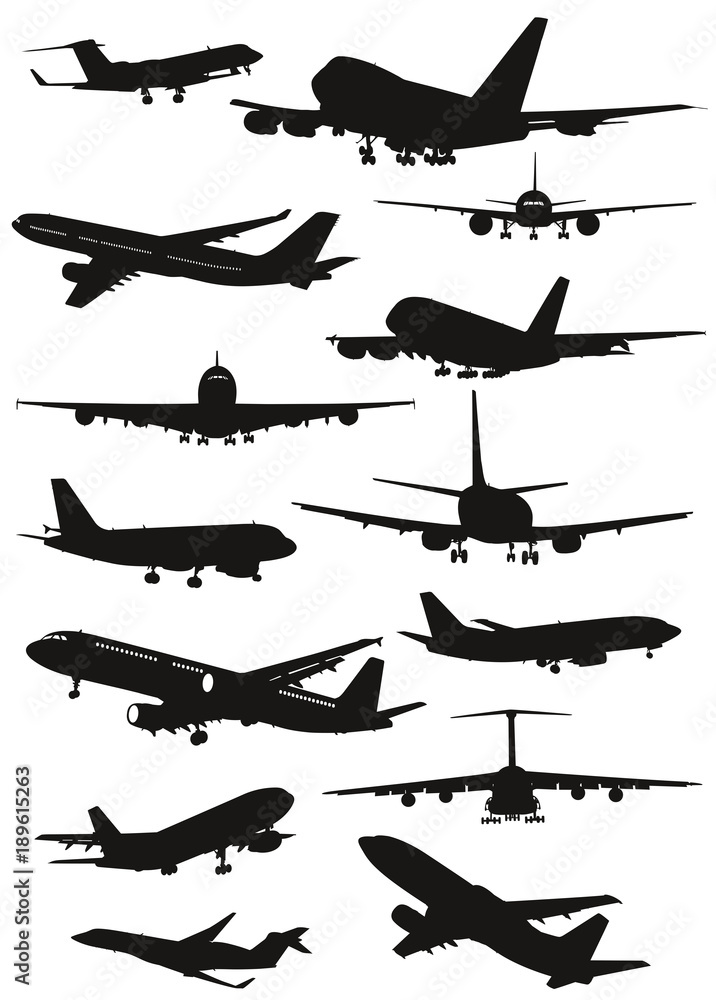 Silhouette Avions