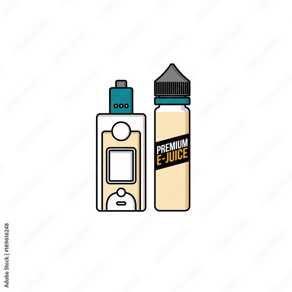 personal vaporizer e-cigarette e-juice liquid plastic bottle